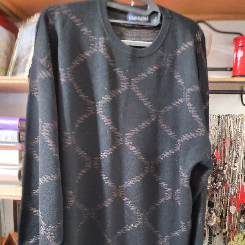 NWOT:  Barry Bricken Crewneck Sweater, Size XL